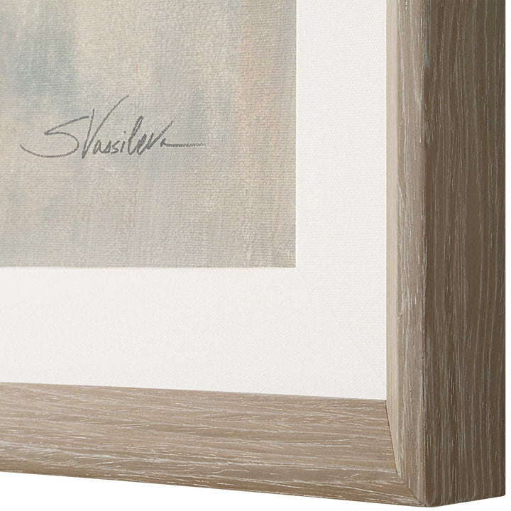 American Home Furniture Uttermost Uphill Framed Abstract Print