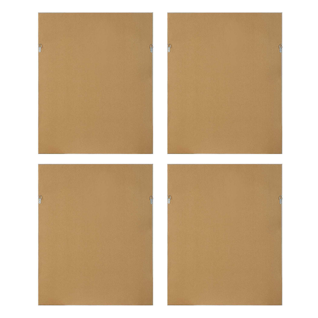 American Home Furniture Uttermost Shibori Coral Framed Prints Set of 4