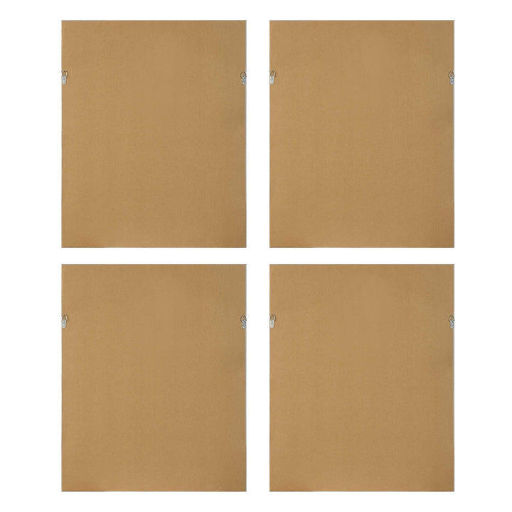 American Home Furniture Uttermost Shibori Coral Framed Prints Set of 4