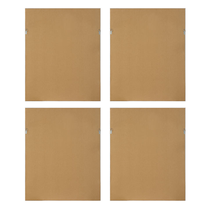 American Home Furniture Uttermost Shibori Coral Framed Prints Set of 4