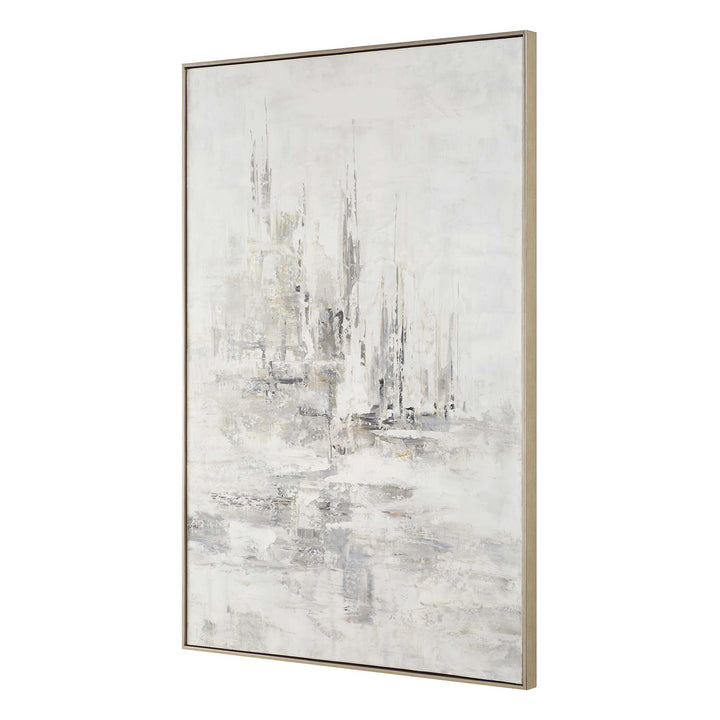 American Home Furniture Uttermost Hours In Silence Abstract Art