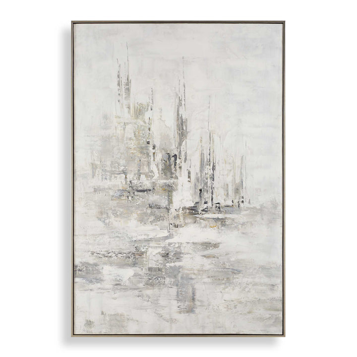 American Home Furniture Uttermost Hours In Silence Abstract Art