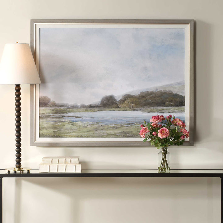 American Home Furniture Uttermost Restful Vista-Awe Landscape Art
