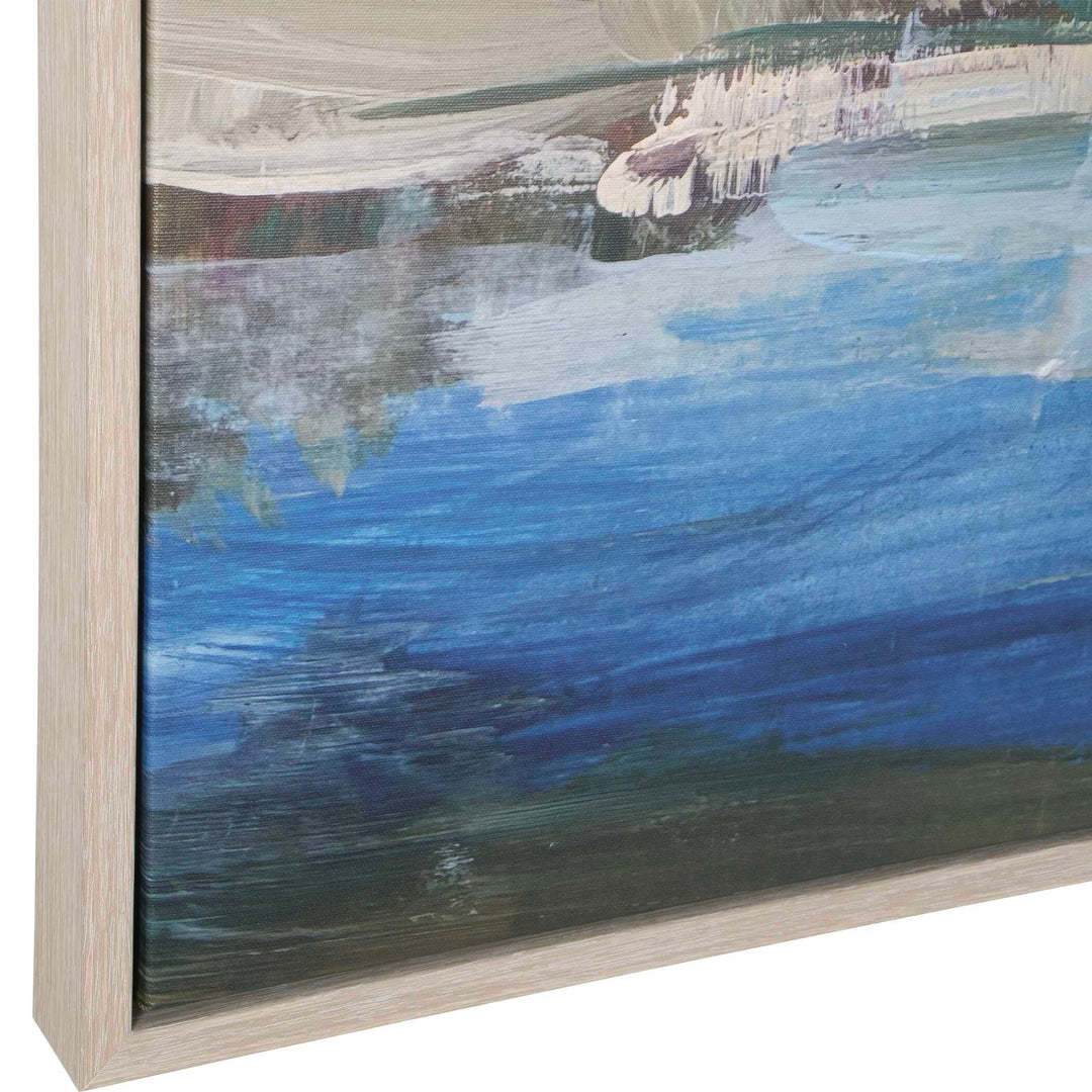 American Home Furniture Uttermost Lush Valley Framed Canvas