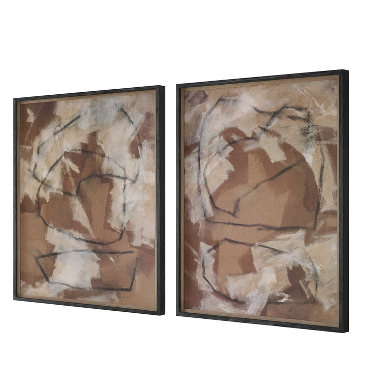Rush & Dash Framed Prints Set of 2