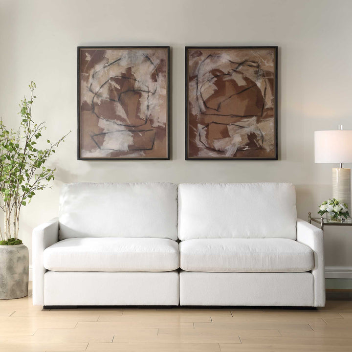 Rush & Dash Framed Prints Set of 2