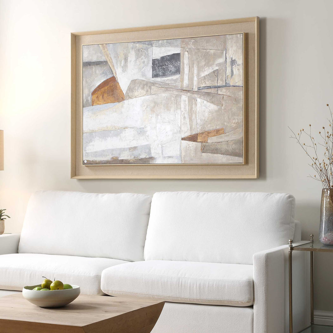 American Home Furniture Uttermost Hide & Seek Abstract Art