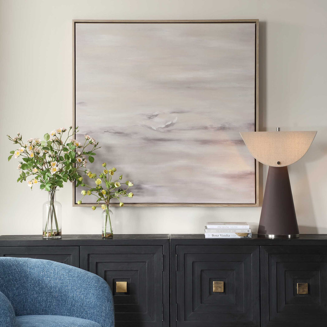 American Home Furniture Uttermost Trance Hand Painted Abstract Art