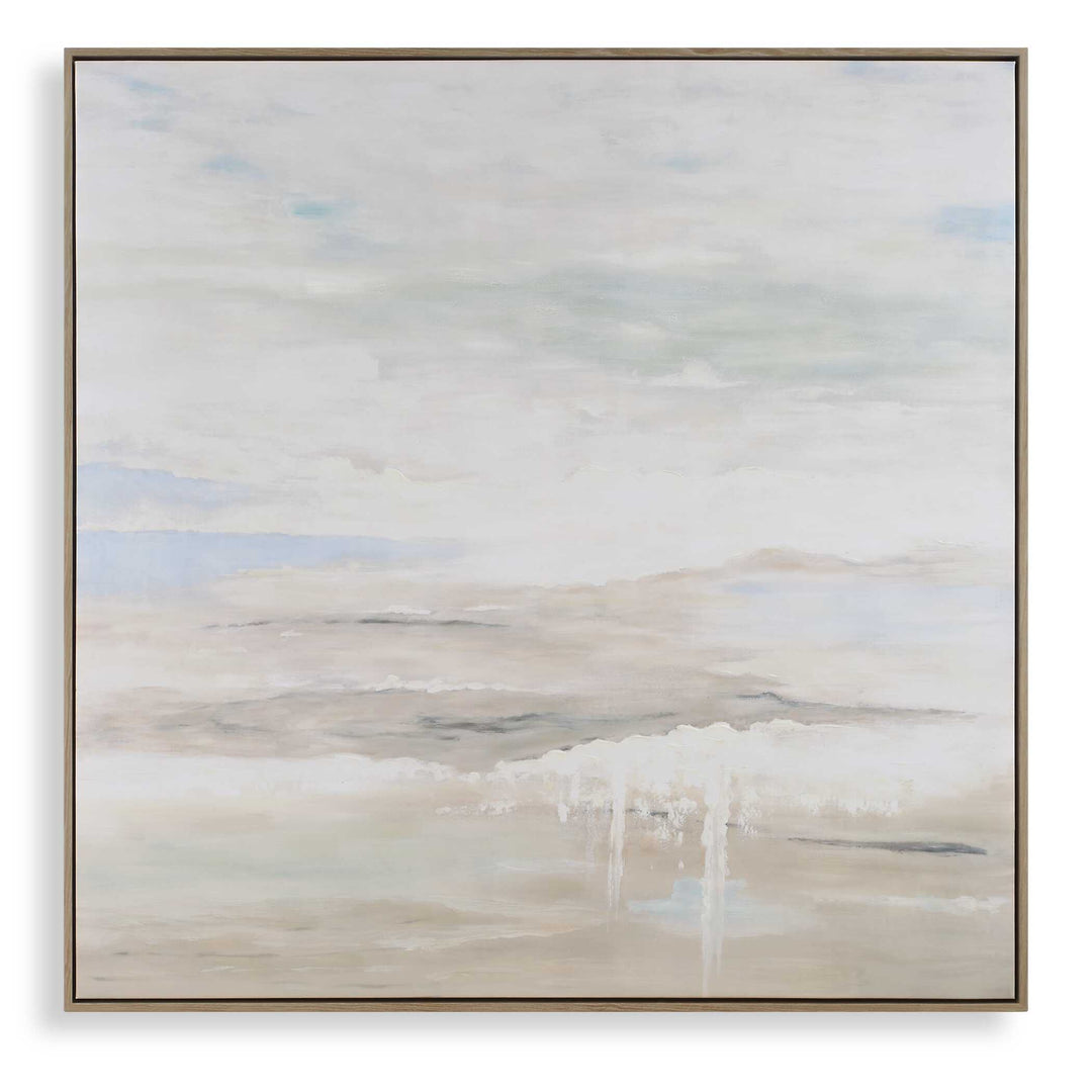 American Home Furniture Uttermost Gravity Abstract Landscape Art
