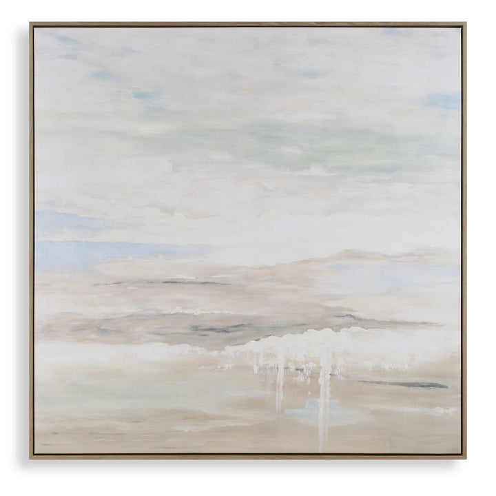 American Home Furniture Uttermost Gravity Abstract Landscape Art