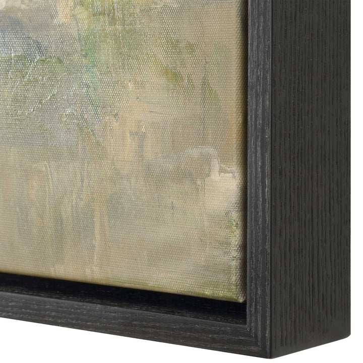 American Home Furniture Uttermost Fragment Hand Painted Landscape Art