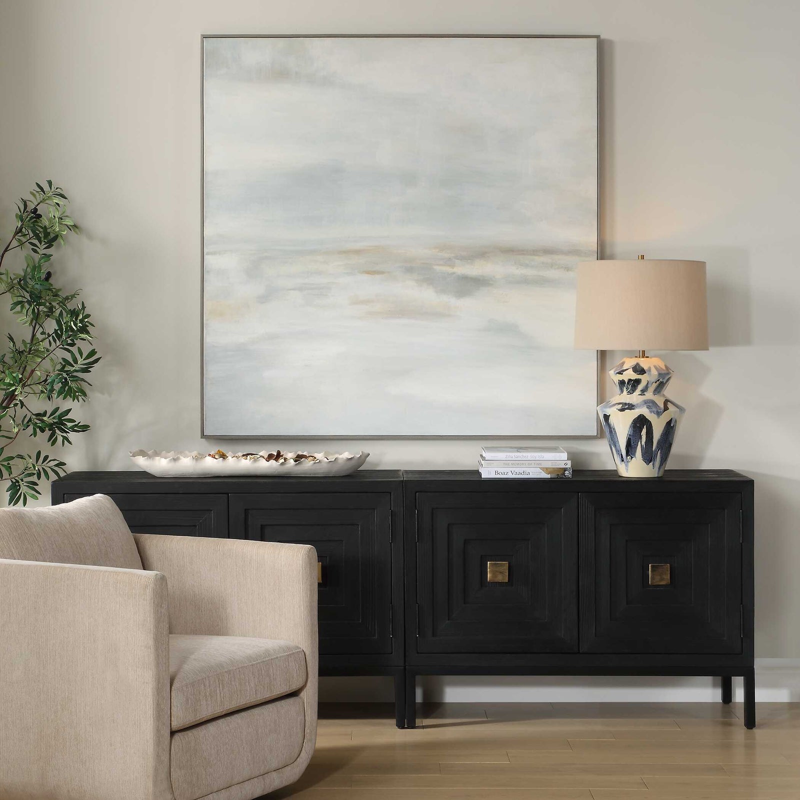 American Home Furniture Uttermost Furthest Thing Canvas Landscape Art