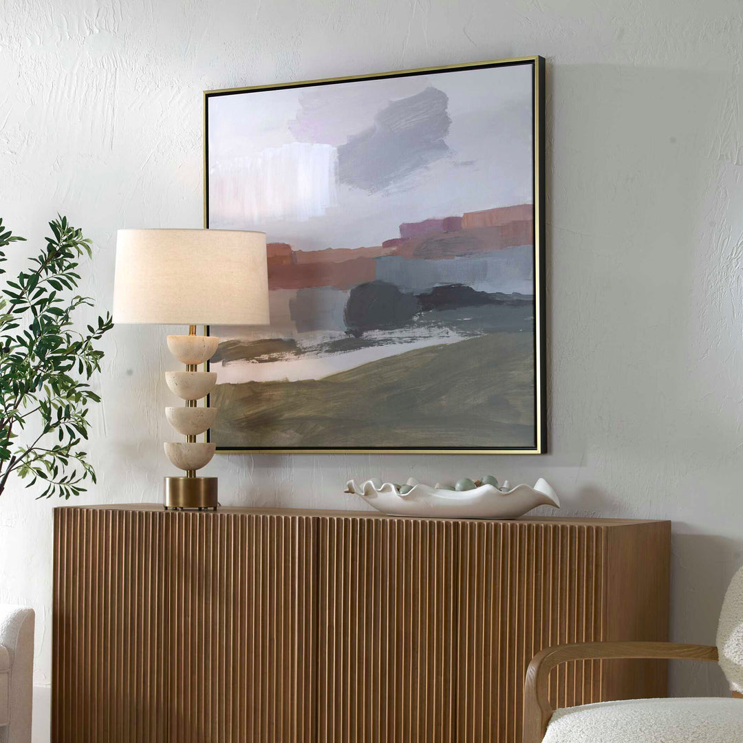 American Home Furniture Uttermost Westward Framed Landscape Art