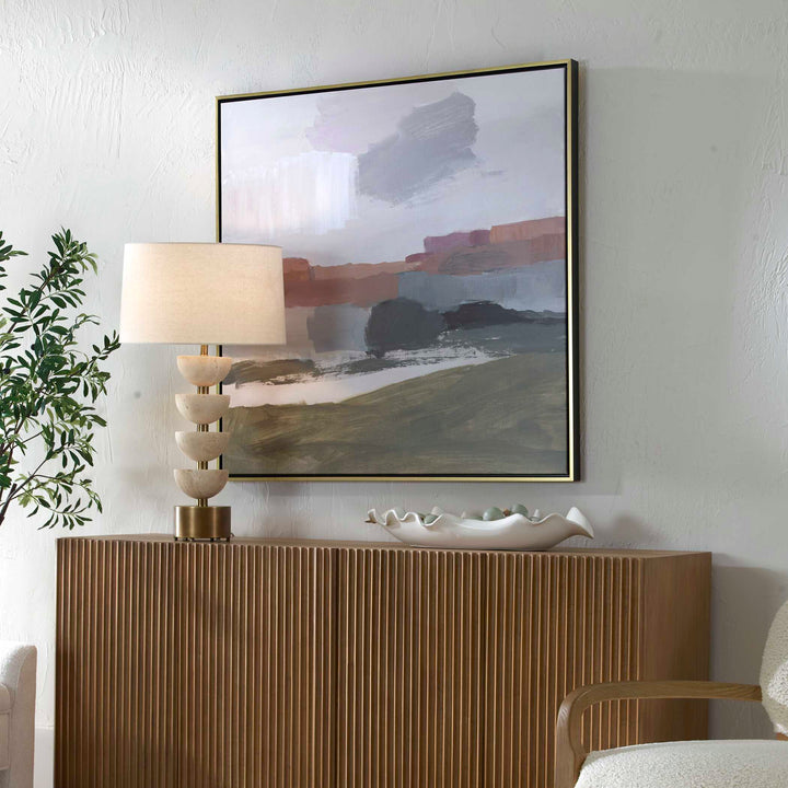 American Home Furniture Uttermost Westward Framed Landscape Art