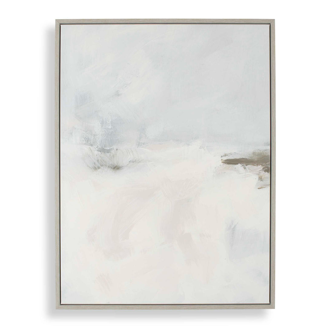 Simple Serenity Framed Abstract Art - AmericanHomeFurniture
