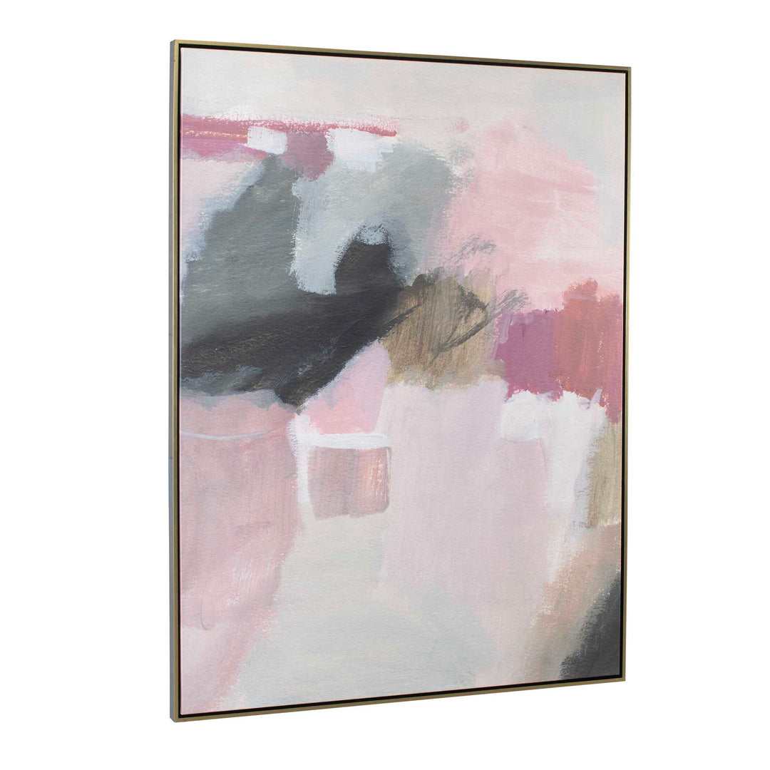 American Home Furniture Uttermost Process Framed Abstract Art