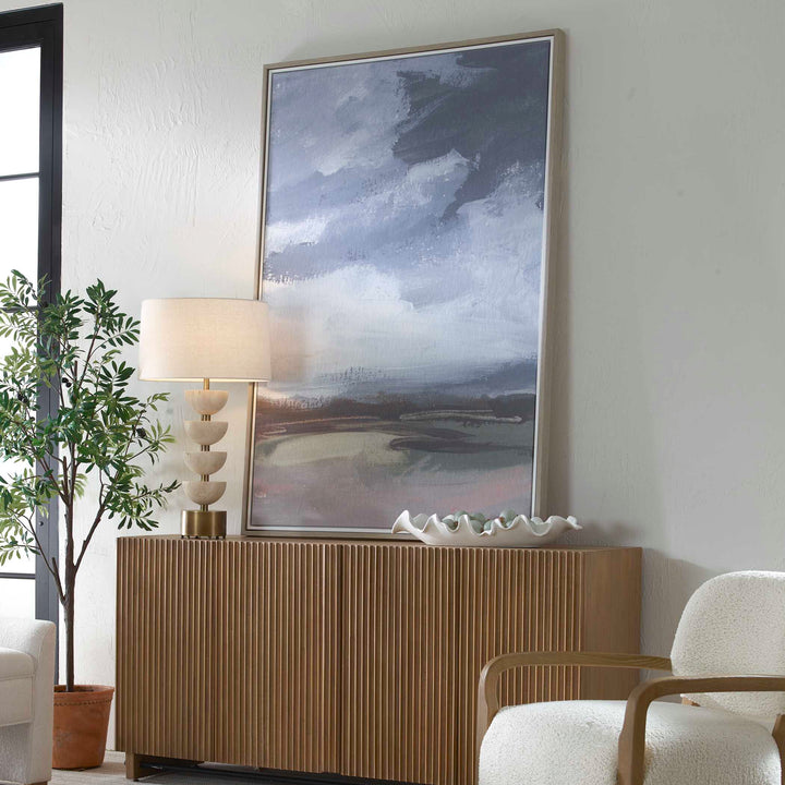 American Home Furniture Uttermost Bracing Framed Landscape Art