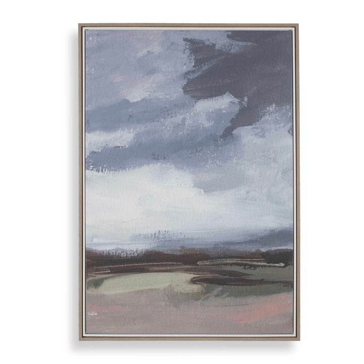American Home Furniture Uttermost Bracing Framed Landscape Art