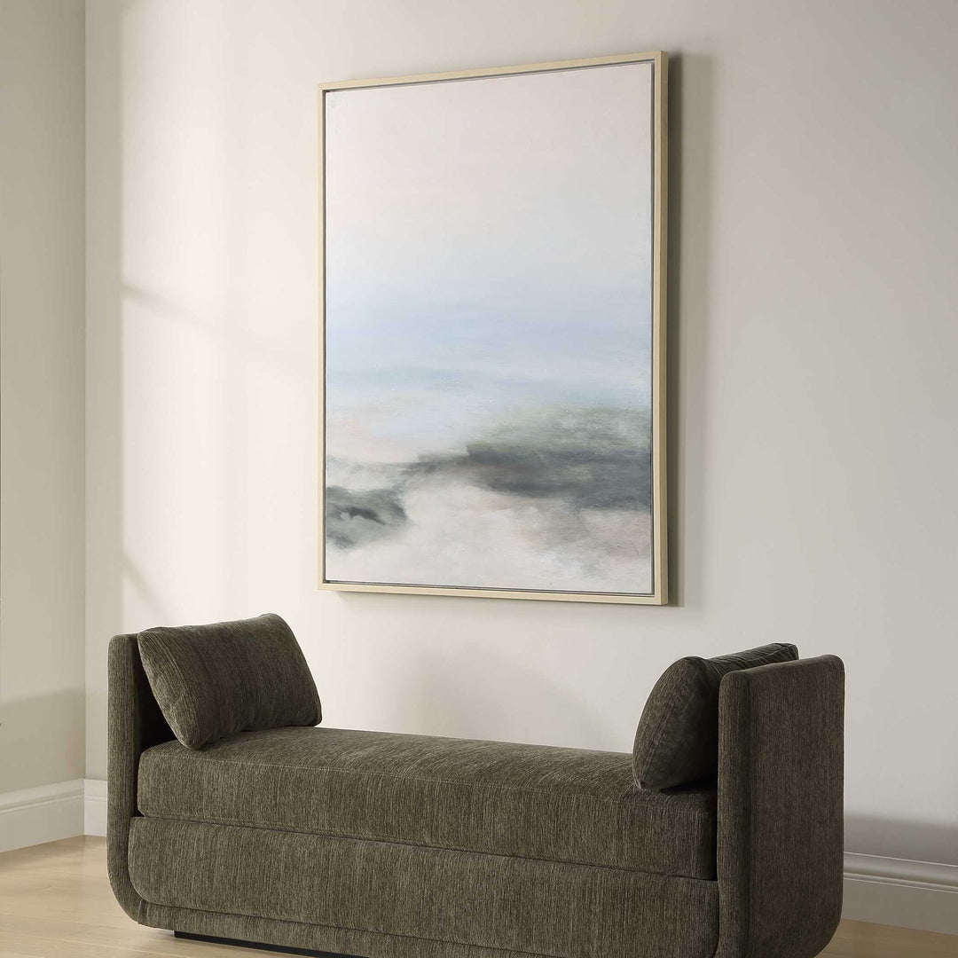 Crossing Paths Coastal Landscape Painting
