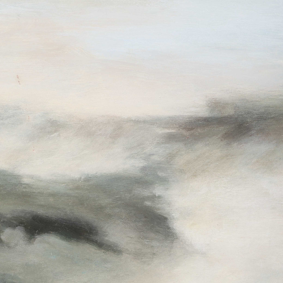 Crossing Paths Coastal Landscape Painting