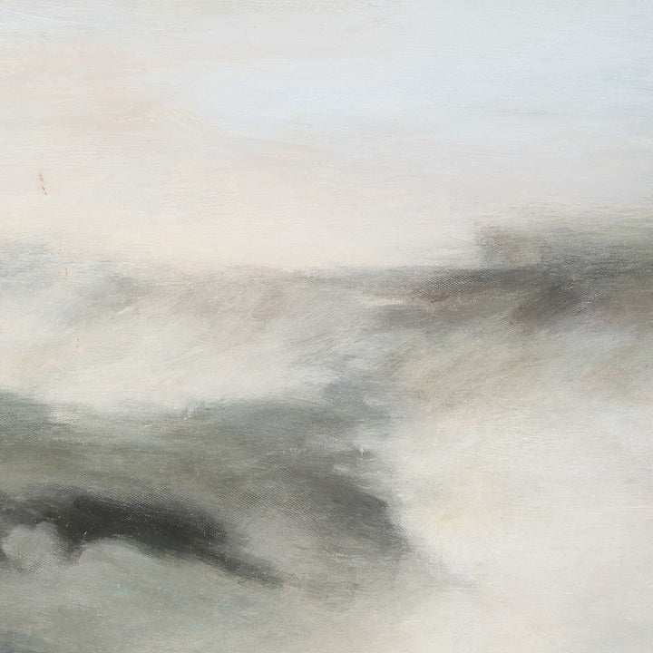 Crossing Paths Coastal Landscape Painting