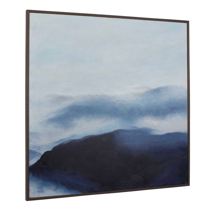 Cold Shoulder Hand Painted Landscape Art