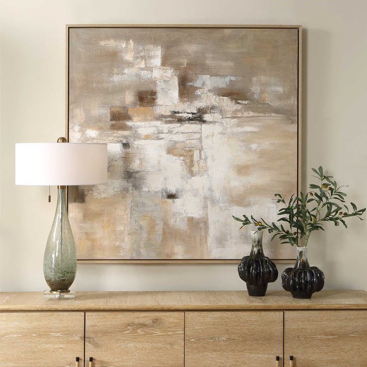 Time To Time Hand Painted Abstract Art