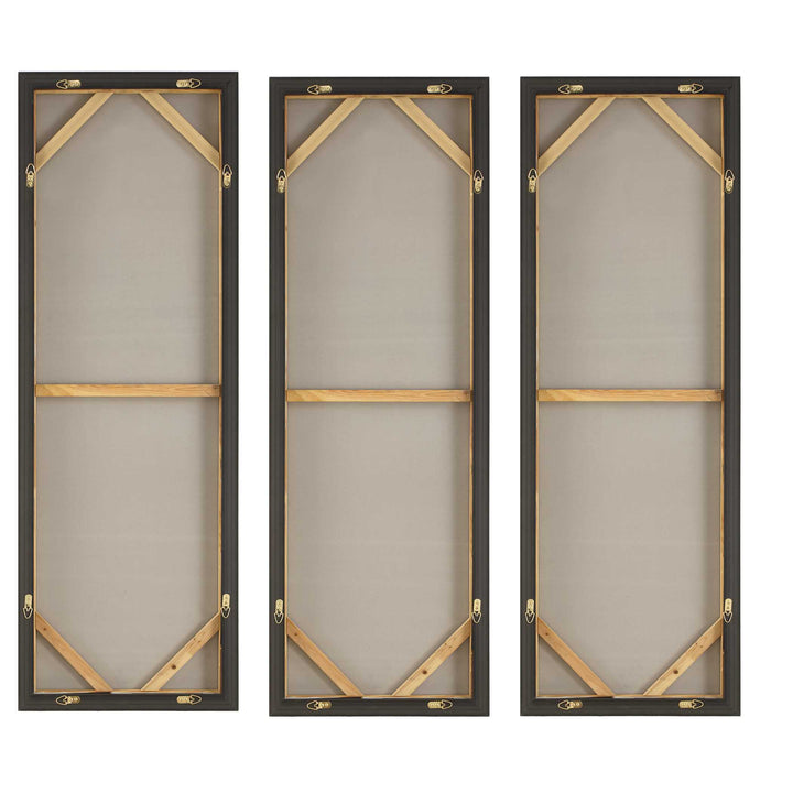 Smoke Break Hand Painted Modern Art Set of 3
