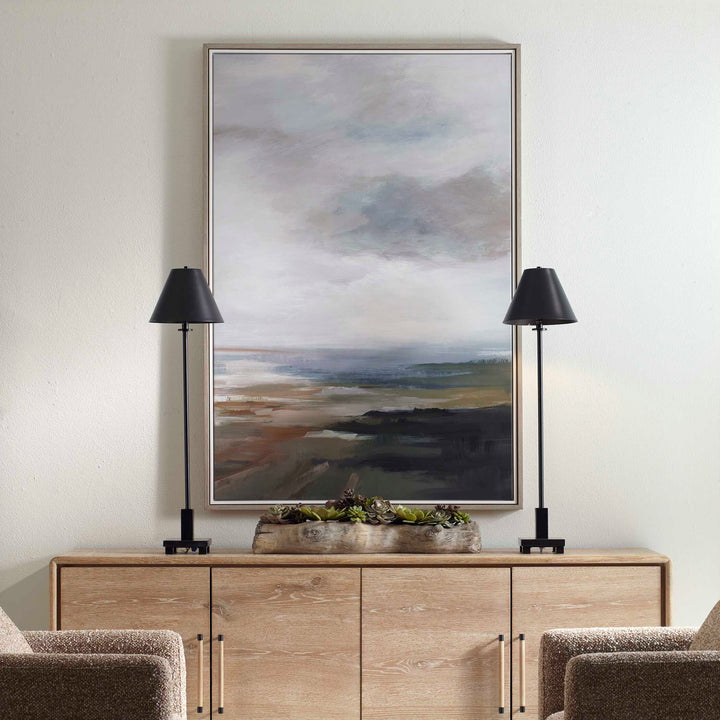 Lowlands Framed Landscape Print