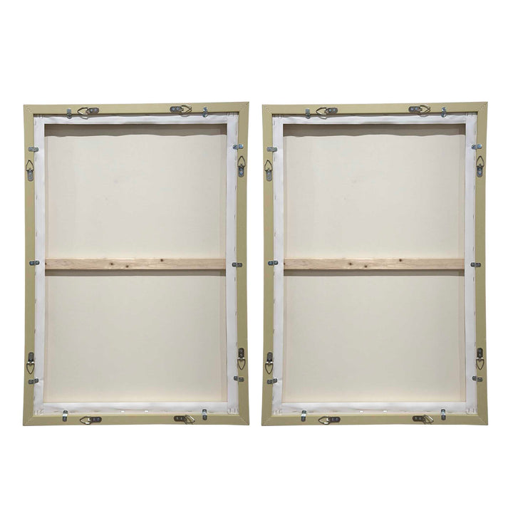 Abstract Afternoon Framed Canvases Set of 2