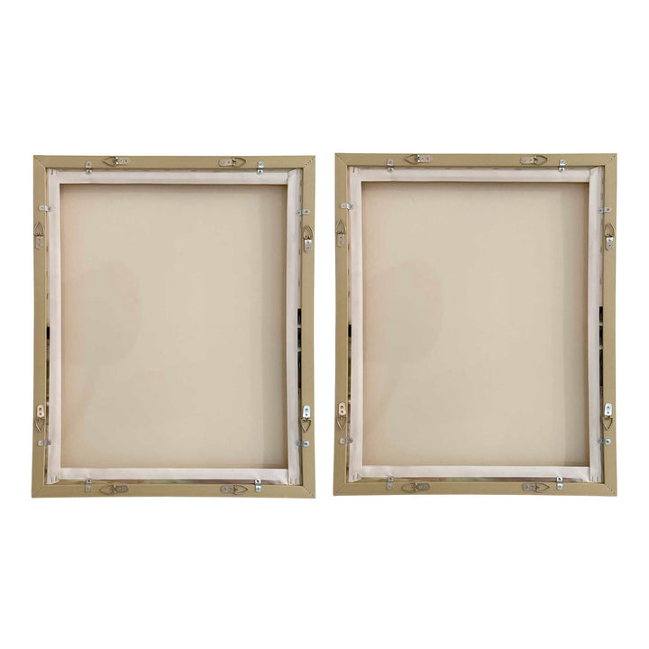 Just Peaking Framed Abstract Prints Set of 2