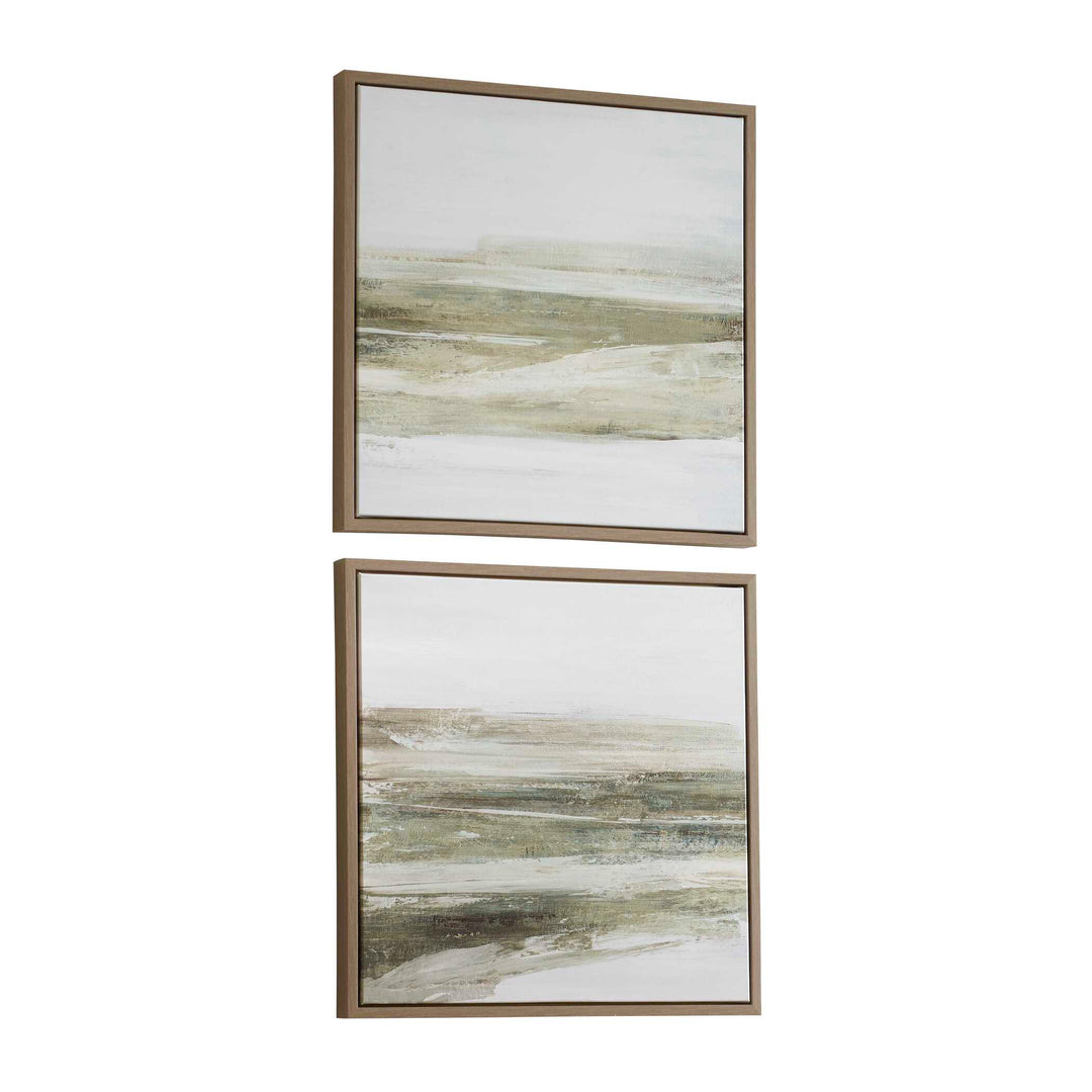 All of A Sudden Framed Canvases Set of 2