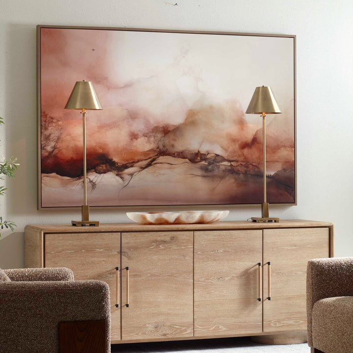 Rise Framed Modern Canvas
