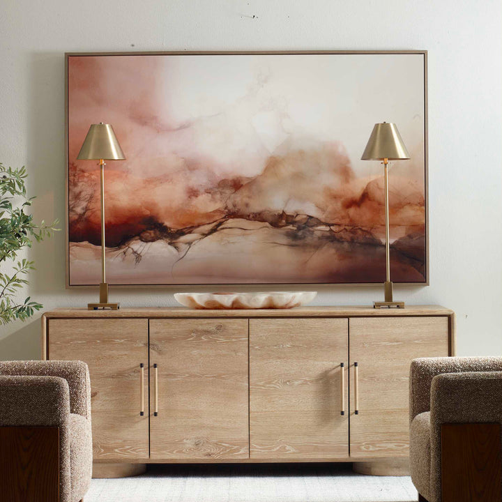 Rise Framed Modern Canvas