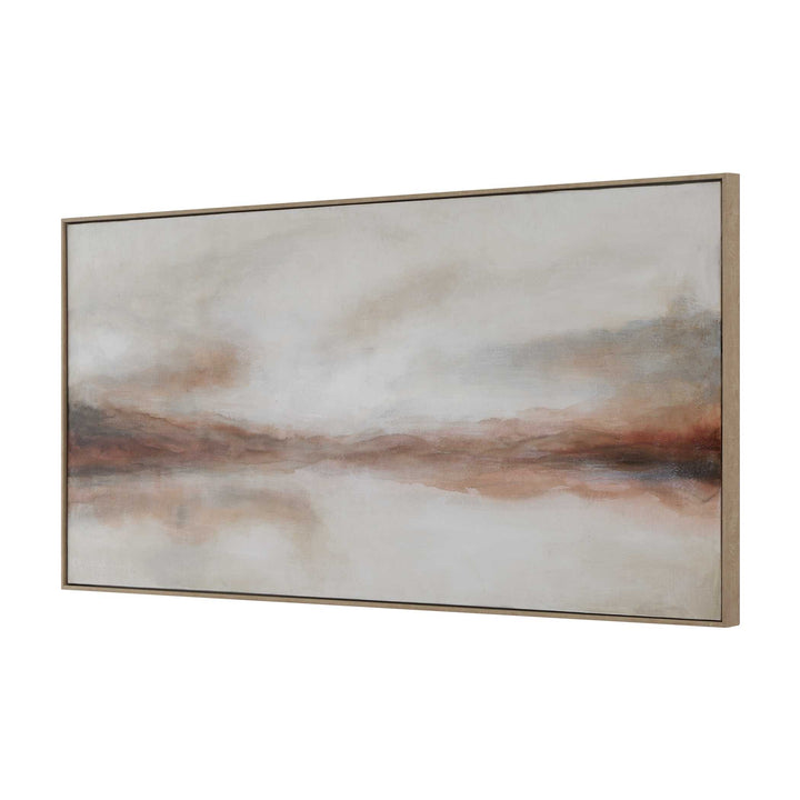 Haze In The Horizon Landscape Painting 