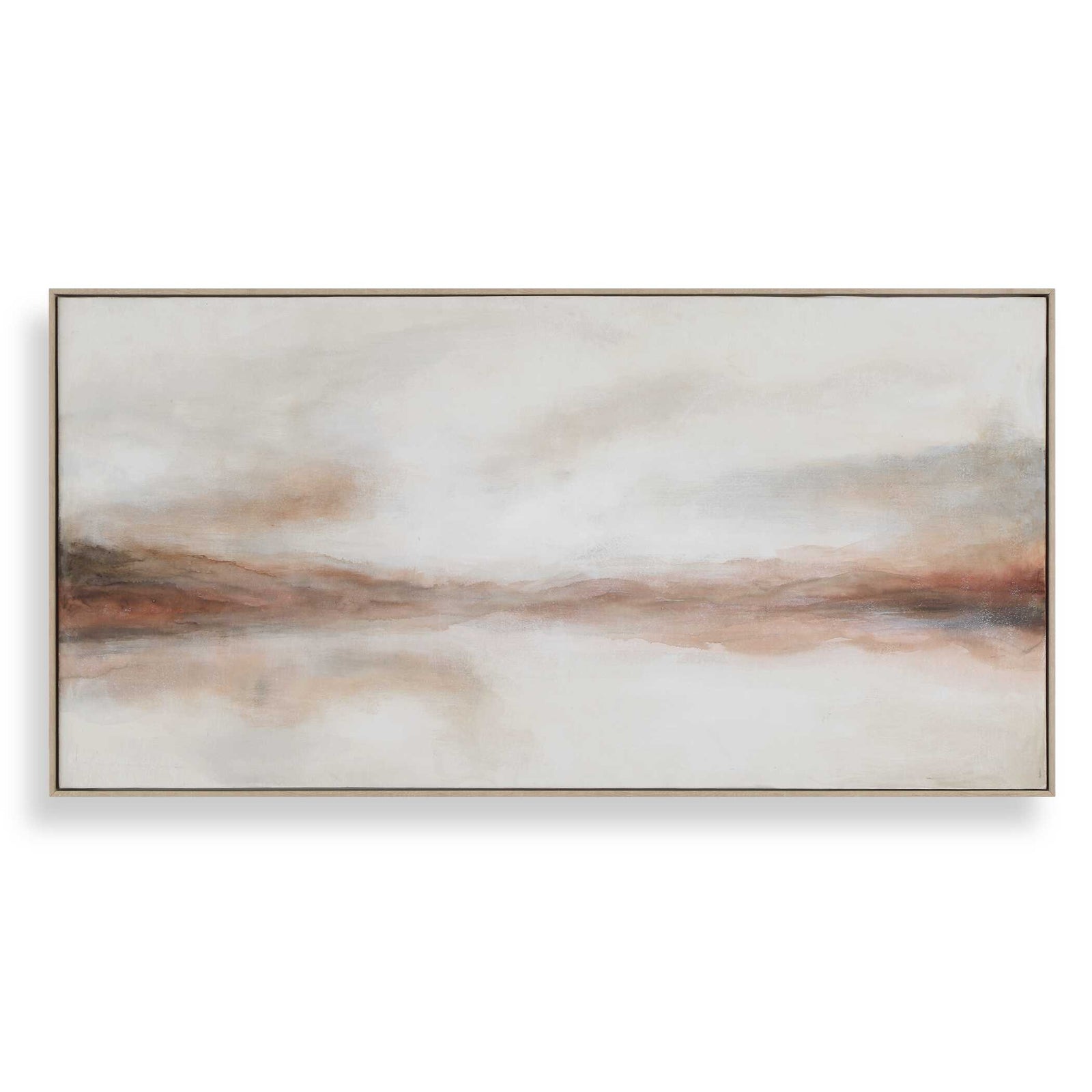 Haze In The Horizon Landscape Painting 