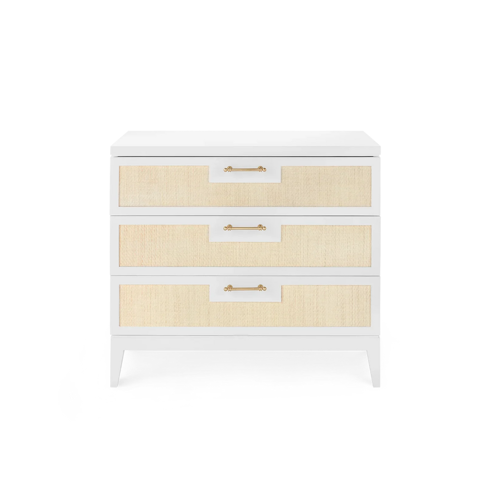 Astor 3-Drawer Side Table - AmericanHomeFurniture