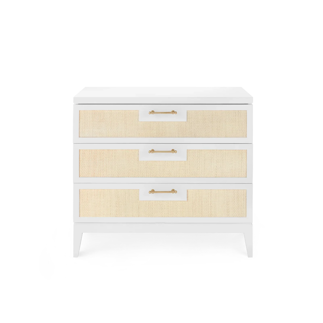 Astor 3-Drawer Side Table - AmericanHomeFurniture