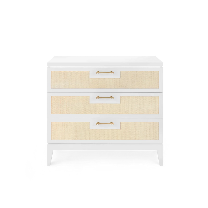 Astor 3-Drawer Side Table - AmericanHomeFurniture