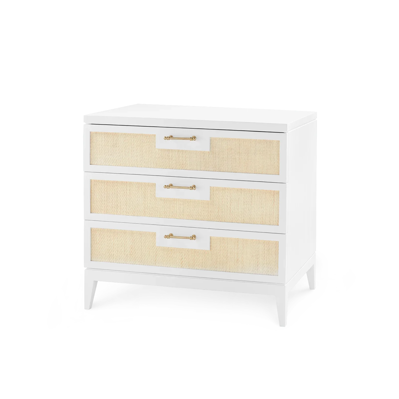 Villa and House Astor 3-Drawer Side Table ACCENT TABLES