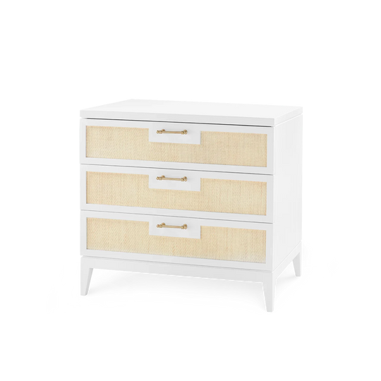 Villa and House Astor 3-Drawer Side Table ACCENT TABLES
