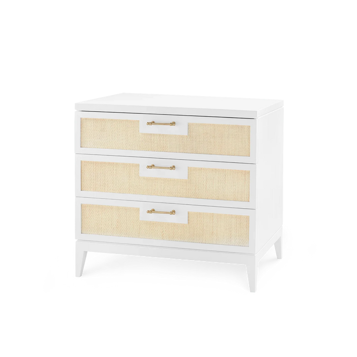 Astor 3-Drawer Side Table - AmericanHomeFurniture