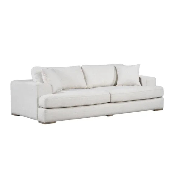 Clyde Polyester Blend Upholstered 100" Sofa - AmericanHomeFurniture