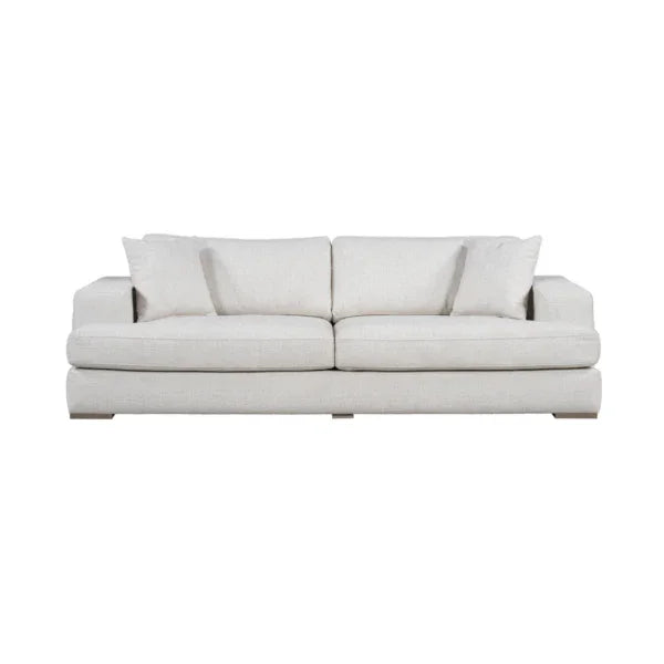 Clyde Polyester Blend Upholstered 100" Sofa - AmericanHomeFurniture