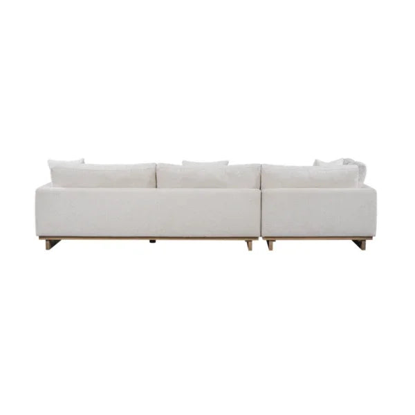 Paxton Upholstered 131" Sectional with Chaise - AmericanHomeFurniture