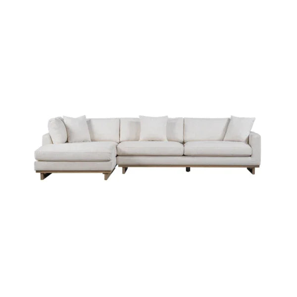 Alder and Tweed Paxton Upholstered 131" Sectional with Chaise SOFAS + SECTIONALS