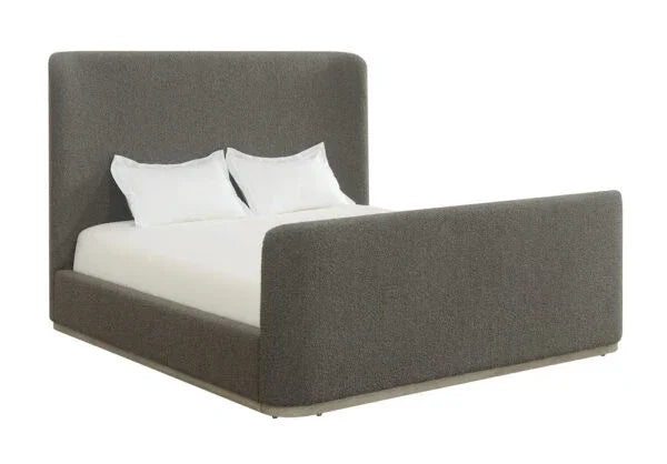 Avery Polyester Upholstered Bed - AmericanHomeFurniture