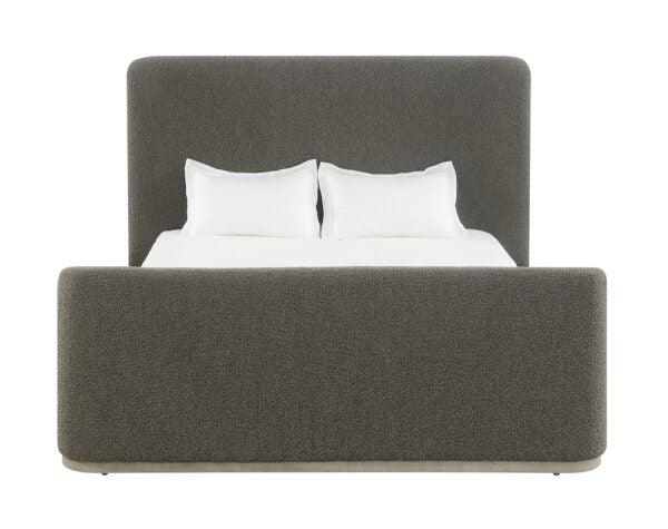 Avery Polyester Upholstered Bed - AmericanHomeFurniture