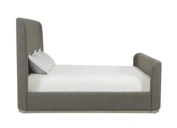 Avery Polyester Upholstered Bed - AmericanHomeFurniture