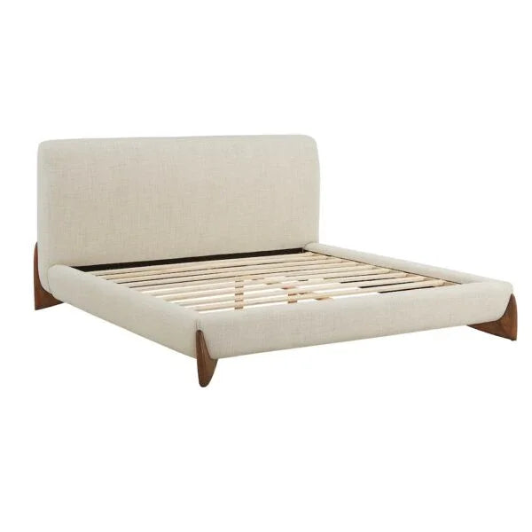 Crosby Polyester Upholstered Bed - AmericanHomeFurniture